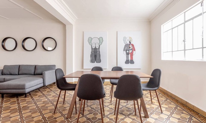 Roma Norte Apartment | 200 m² Apartment ∙ 3 bedrooms ∙ 11 guests