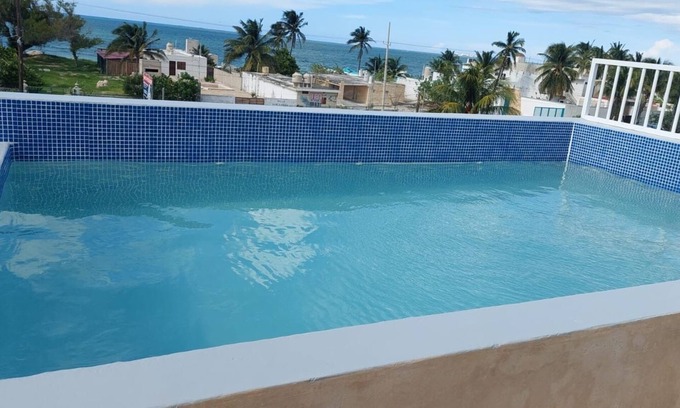 Chelem Villa | Charming 3-bedroom villa with AC, fitness room in brilliant Chelem
