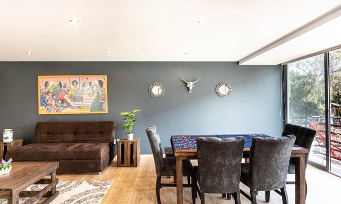 Anahuac Apartment | New Park Front Terrace Apt Near Polanco ⭐️⭐️⭐️⭐️⭐️