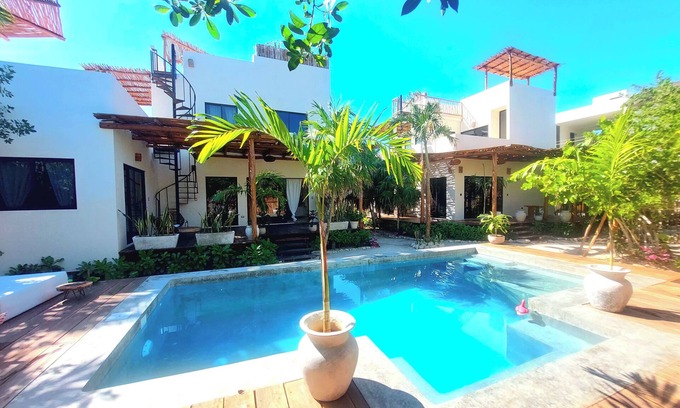 Isla Holbox Villa | Private property: 2 Luxury Villas. 3 SwimmingPools