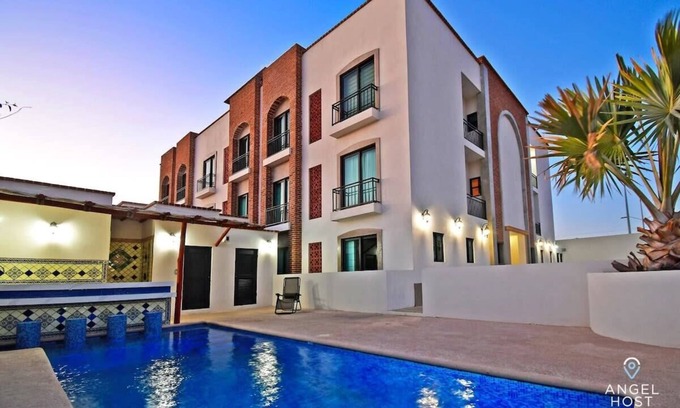 La Paz Condo | Rooftop Lounge w/Ocean Views, Pool, Near Malecón