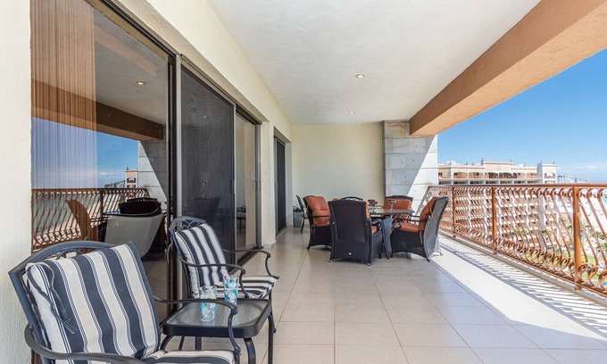 Puerto Penasco Condo | Sonoran Sun W 901 Massive Patio Paradise 3 BR Ocean Front Condo