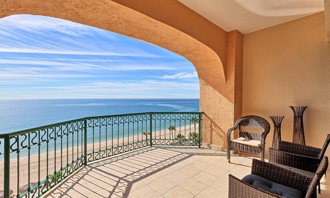 Puerto Penasco Condo | Top of the Building with Incredible Ocean View at Beautiful Sonoran Sea Resort