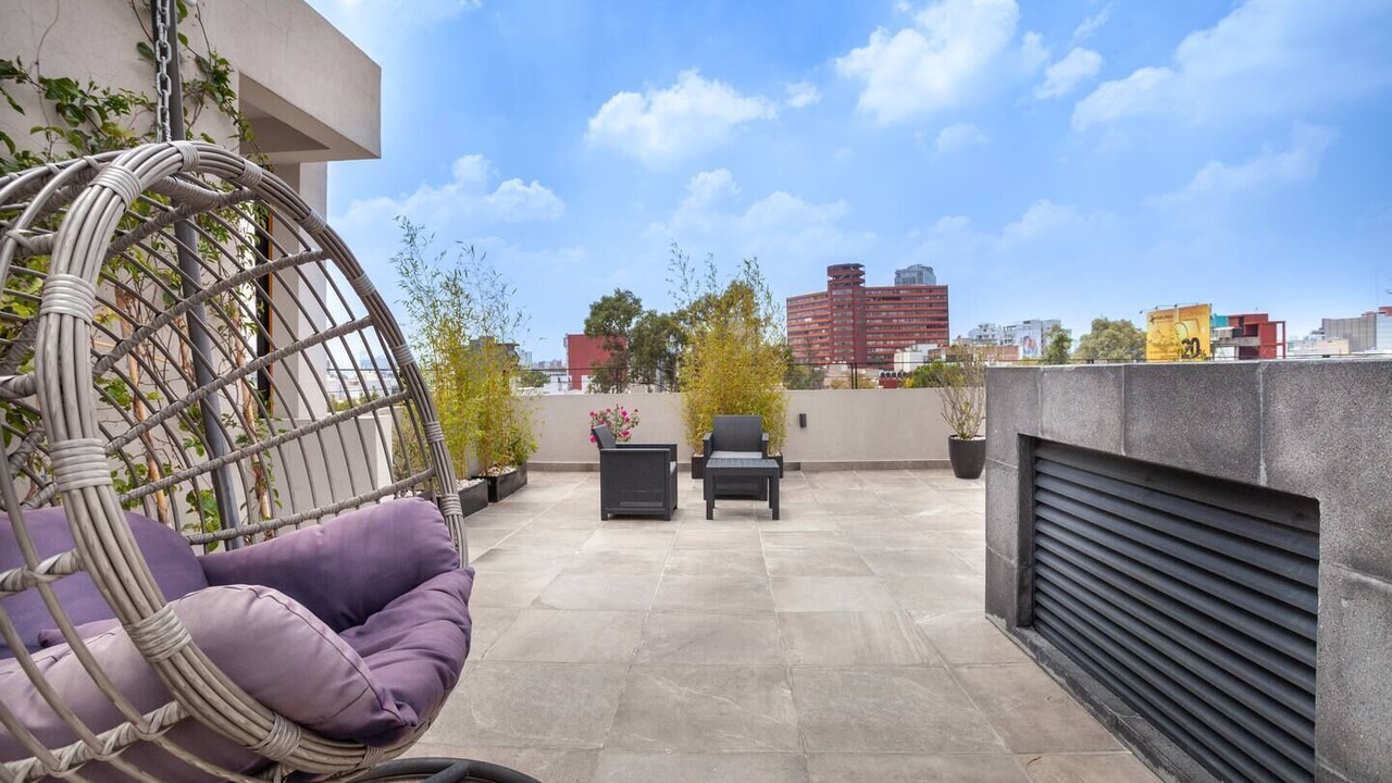 Photo of Patio Balcony in Colonia Cuauhtemoc