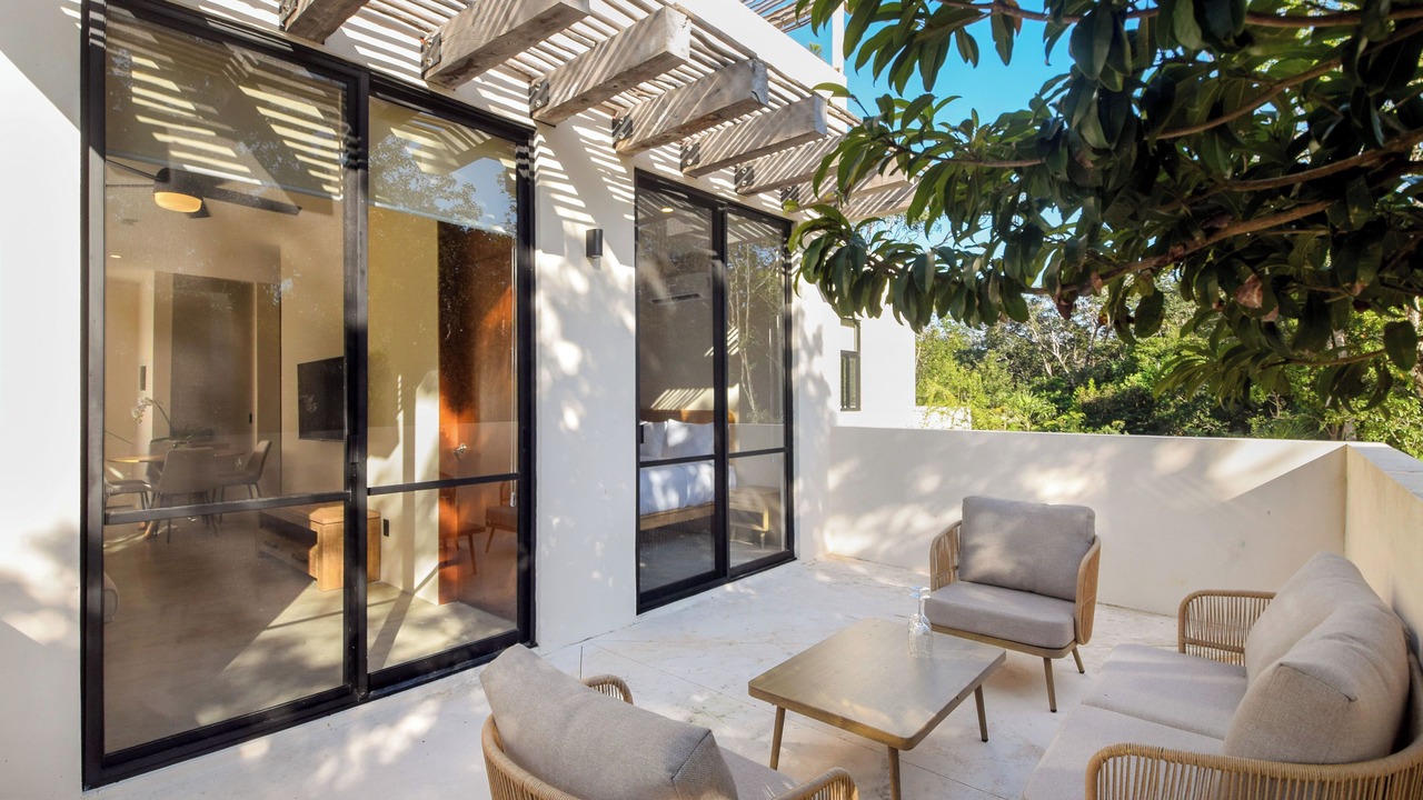 Photo of Patio Balcony in Ek Balam Village