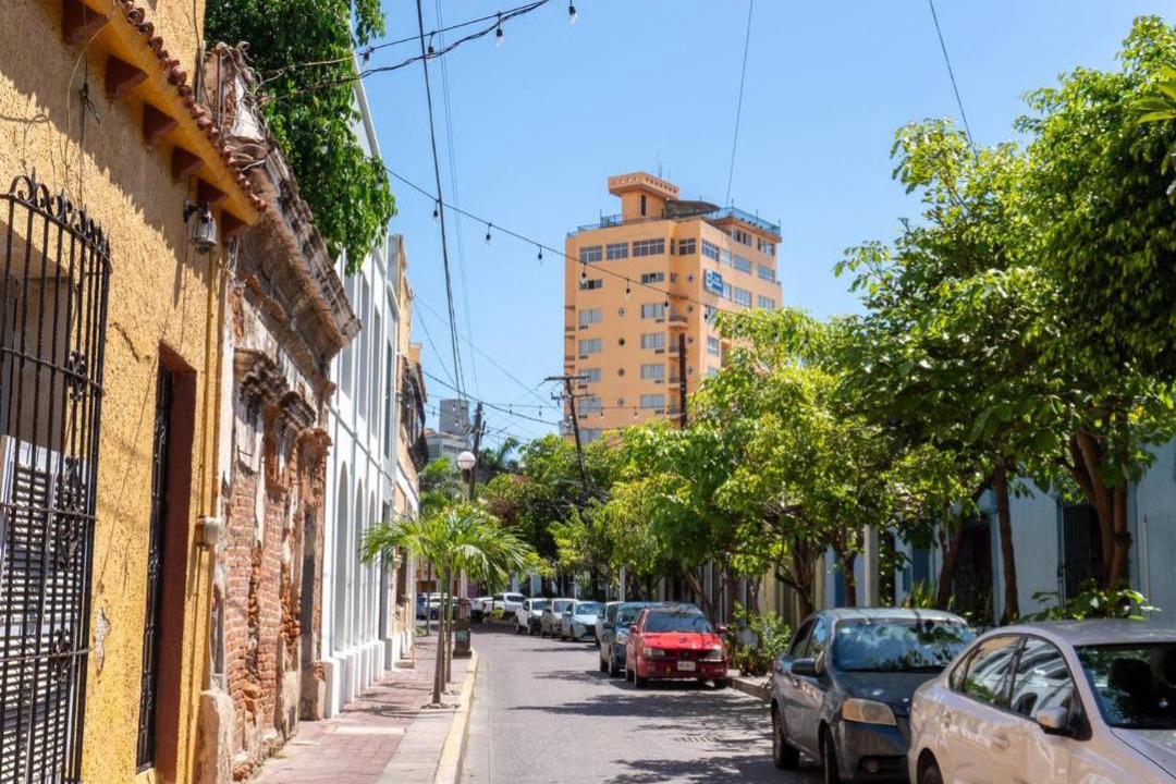 Photo of Buildings in Downtown Mazatlan