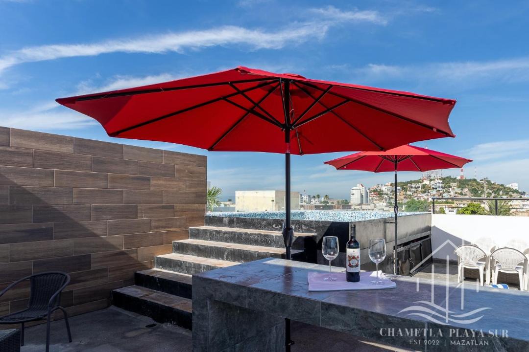 Photo of Patio Balcony in Downtown Mazatlan