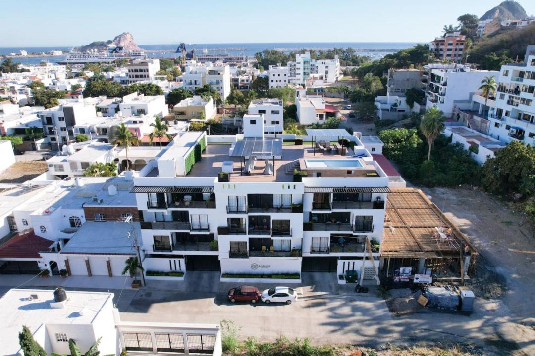 Photo of Buildings in Downtown Mazatlan