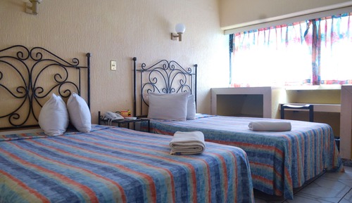 Economy Double Room, 2 Double Beds