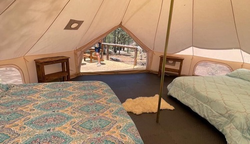 Panoramic Tent, Patio, Mountain View