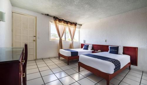 Standard two single beds