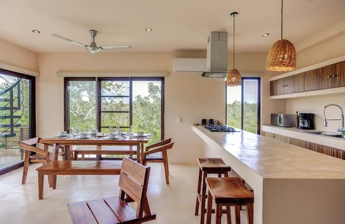 Tulum Apartment | Roof Terrace Lounge, Private Balcony, Splash Pool